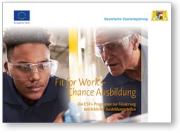 Flyer Fit for Work  Chance Ausbildung