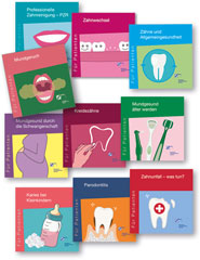 Pocket-Paket zur Mundgesundheit: Professionelle Zahnreinigung, Karies bei Kleinkindern, Kreidezähne, Mundgesund durch die Schwangerschaft, Mundgesund älter werden, Parodontitis & Zähne und Allgemeingesundheit